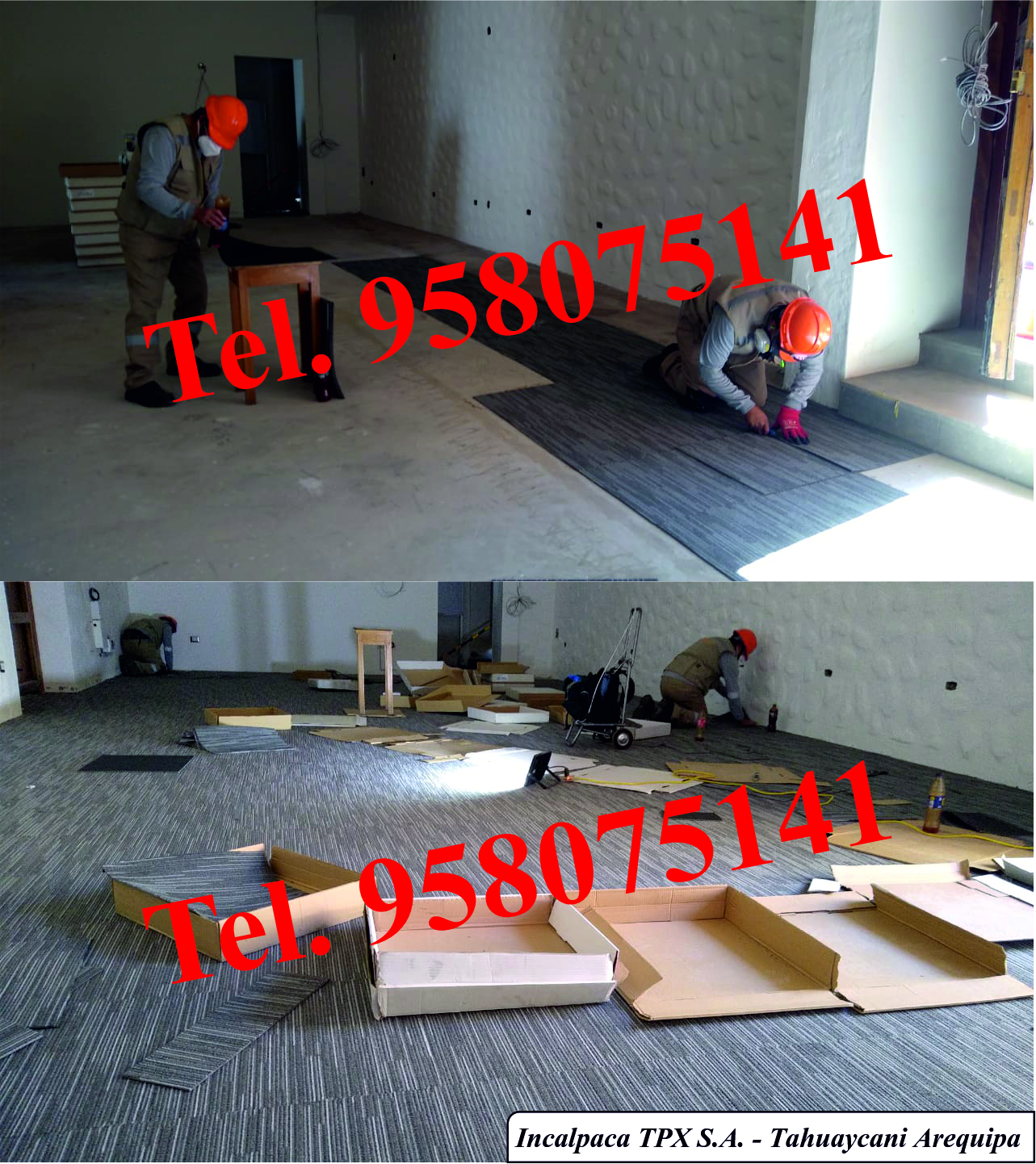 Alfombra modular incalpaca